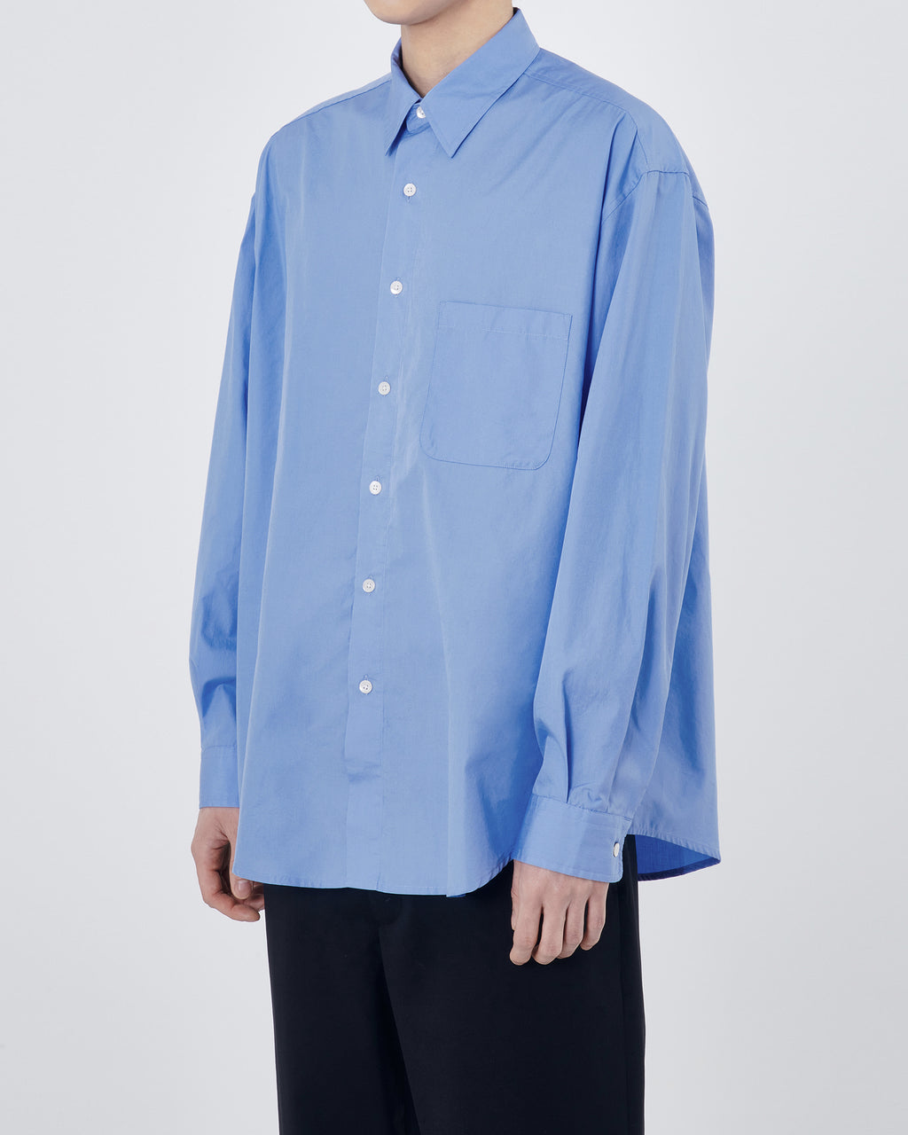 Brownyard - Steady Shirt (Sax Blue) product image 3 | TRAB K-Fashion Australia