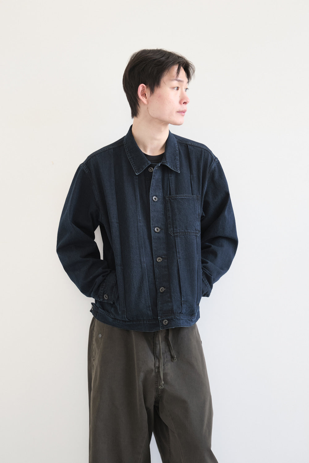 Hatchingroom - Trucker Jacket (Dark Indigo) product image 5 | TRAB K-Fashion Australia