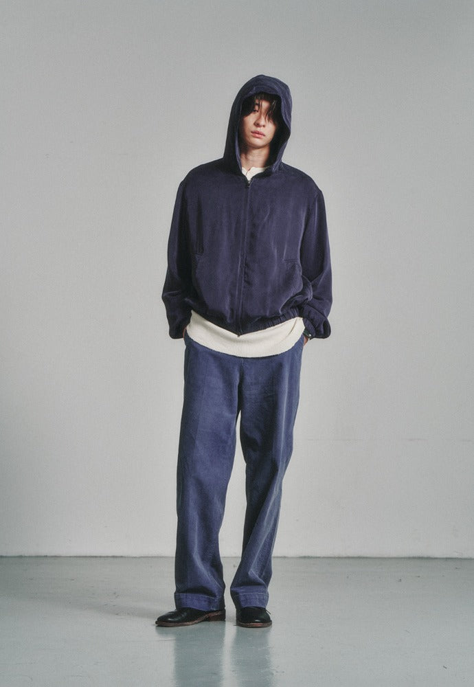 Art if acts - Cupra Hoodie Zip-up (Deep Navy) product image 1 | TRAB K-Fashion Australia