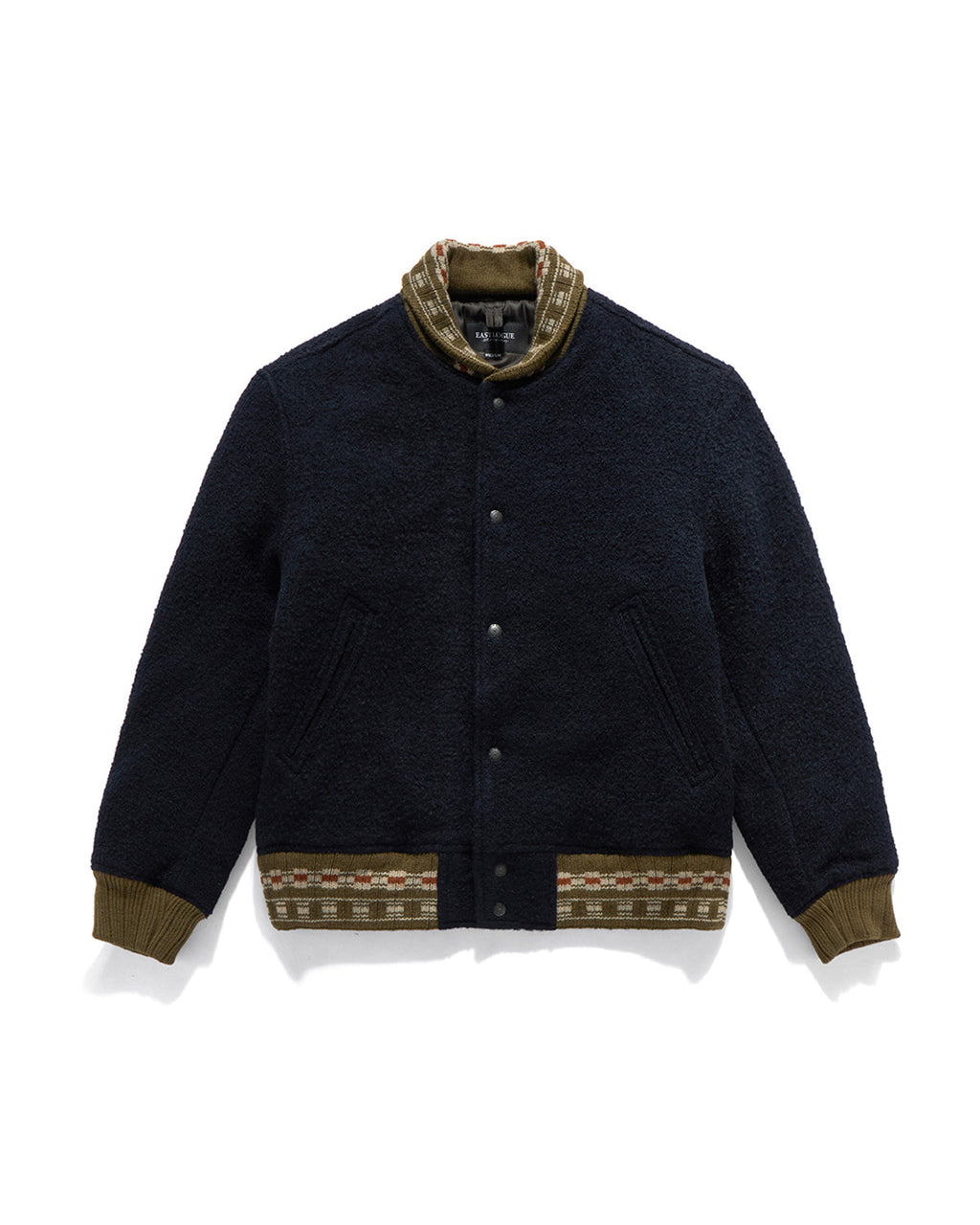 Eastlogue - Teddy Blouson Jumper (Navy) product image 6 | TRAB K-Fashion Australia