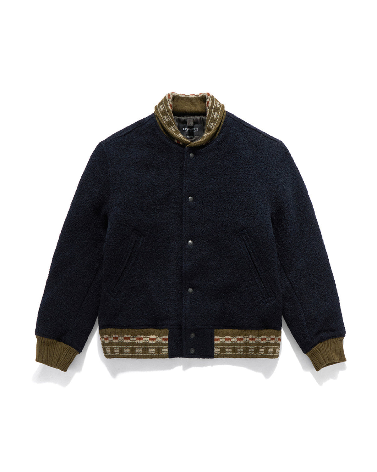 Eastlogue - Teddy Blouson Jumper (Navy) product image 6 | TRAB K-Fashion Australia