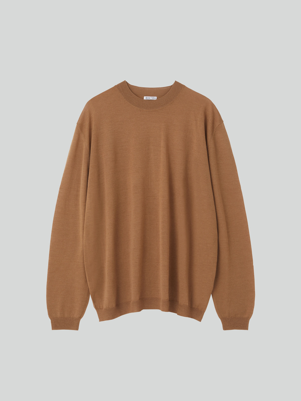 Recto - Back Open Detail Knit Top (Ochre) product image 10 | TRAB K-Fashion Australia