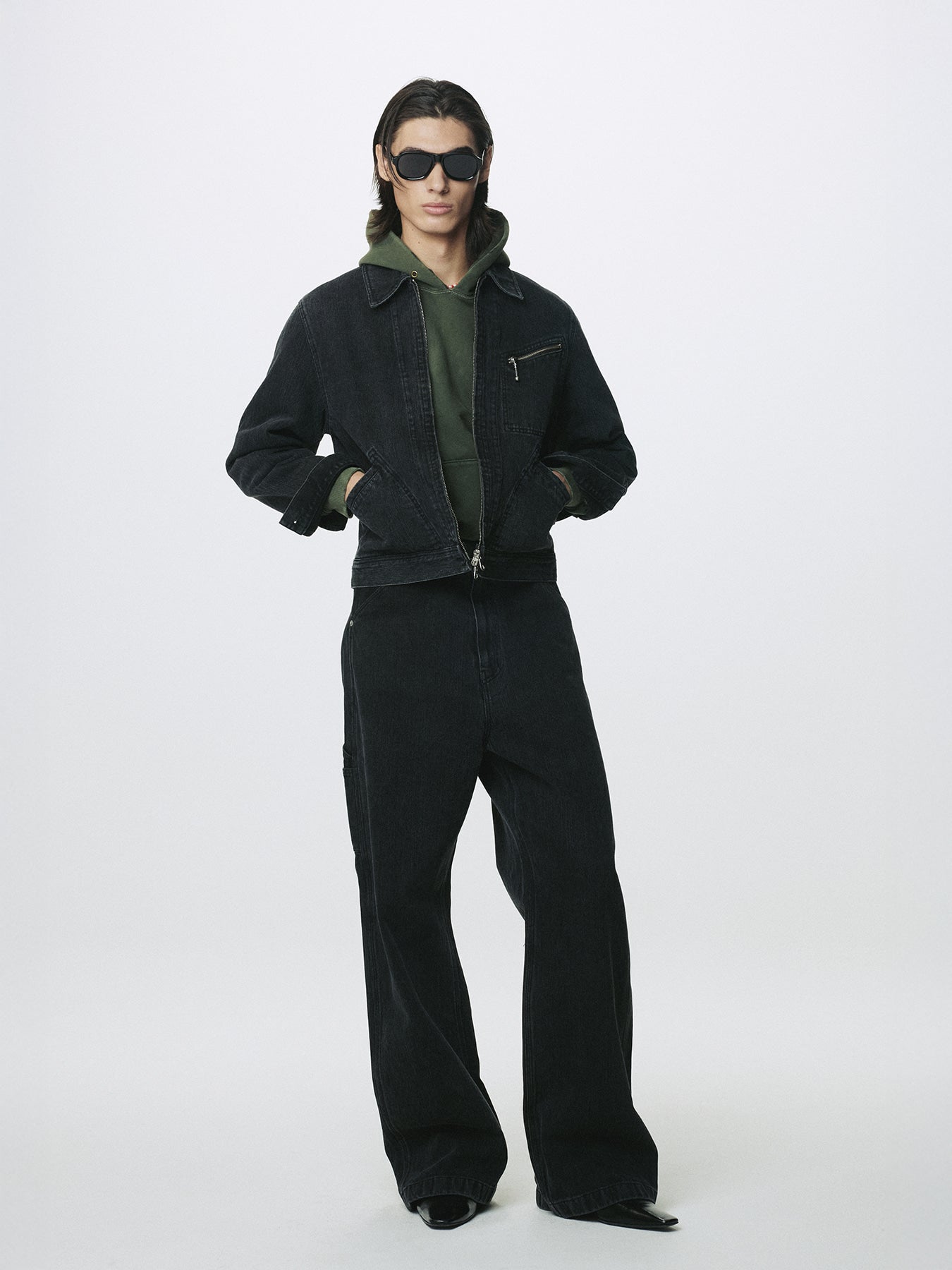 Tonywack - Cord Twill Denim Work Pants (Faded Black) product image 7 | TRAB K-Fashion Australia
