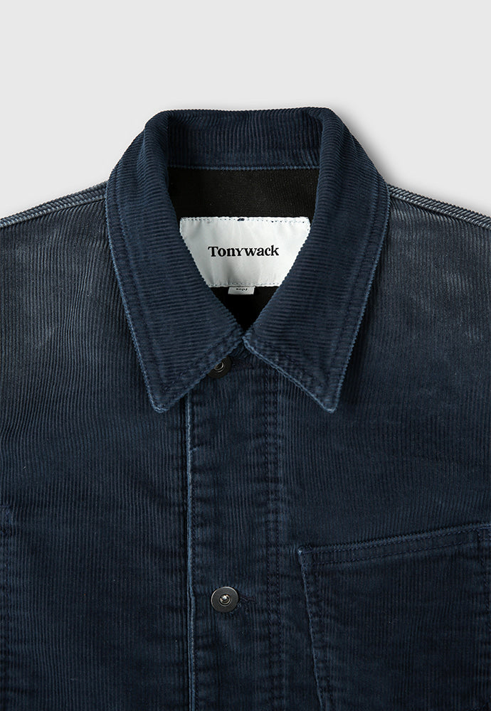 Tonywack - Indigo Garment-Dyed Corduroy Work Jacket (Faded Indigo) product image 10 | TRAB K-Fashion Australia