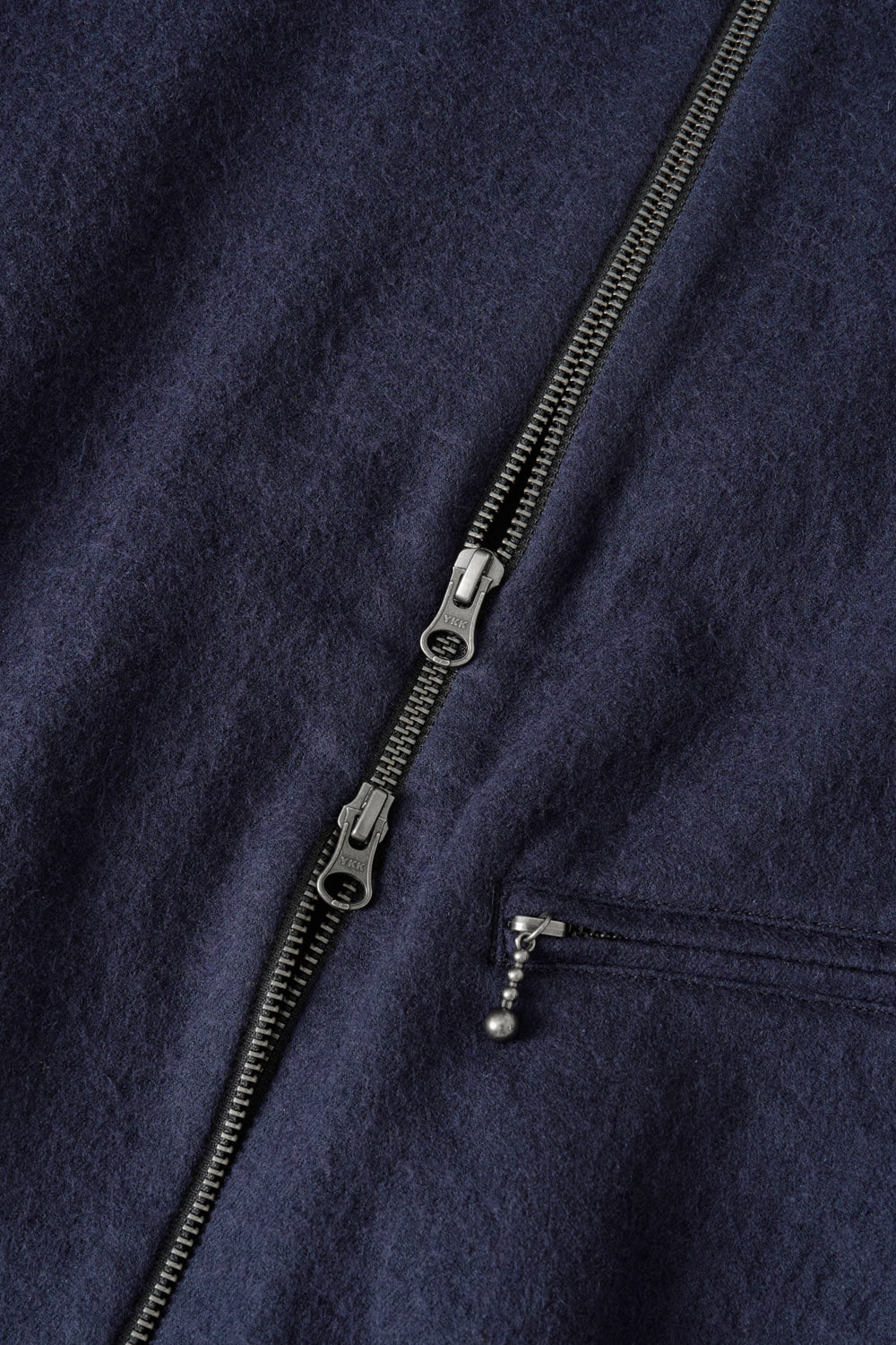 Hatchingroom - Hairy Bomber Jacket Dark (Navy) product image 5 | TRAB K-Fashion Australia