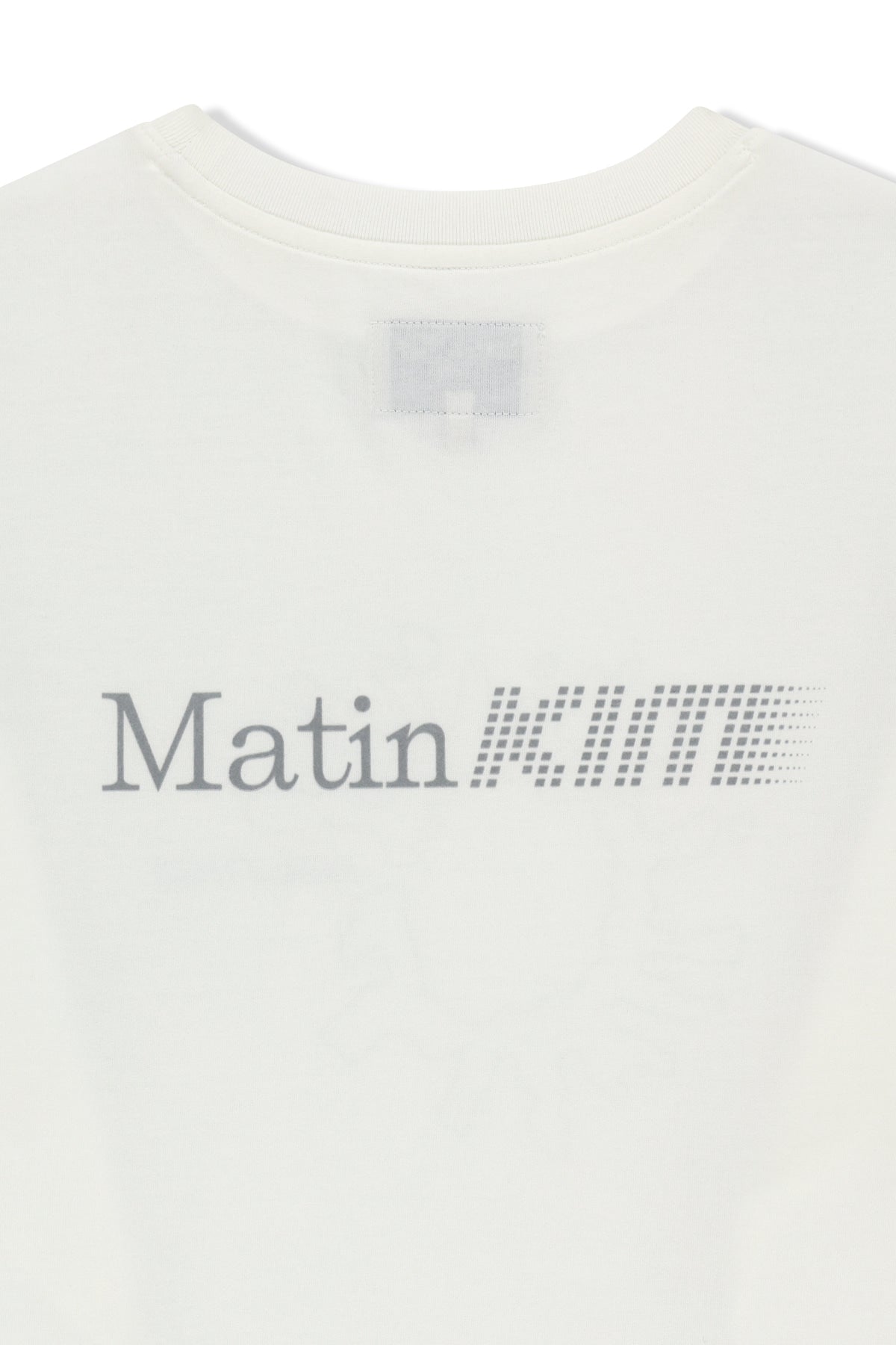 Matin Kim - Matin Pace Sunburst Graffiti Covered Top (Ivory) product image 5 | TRAB K-Fashion Australia
