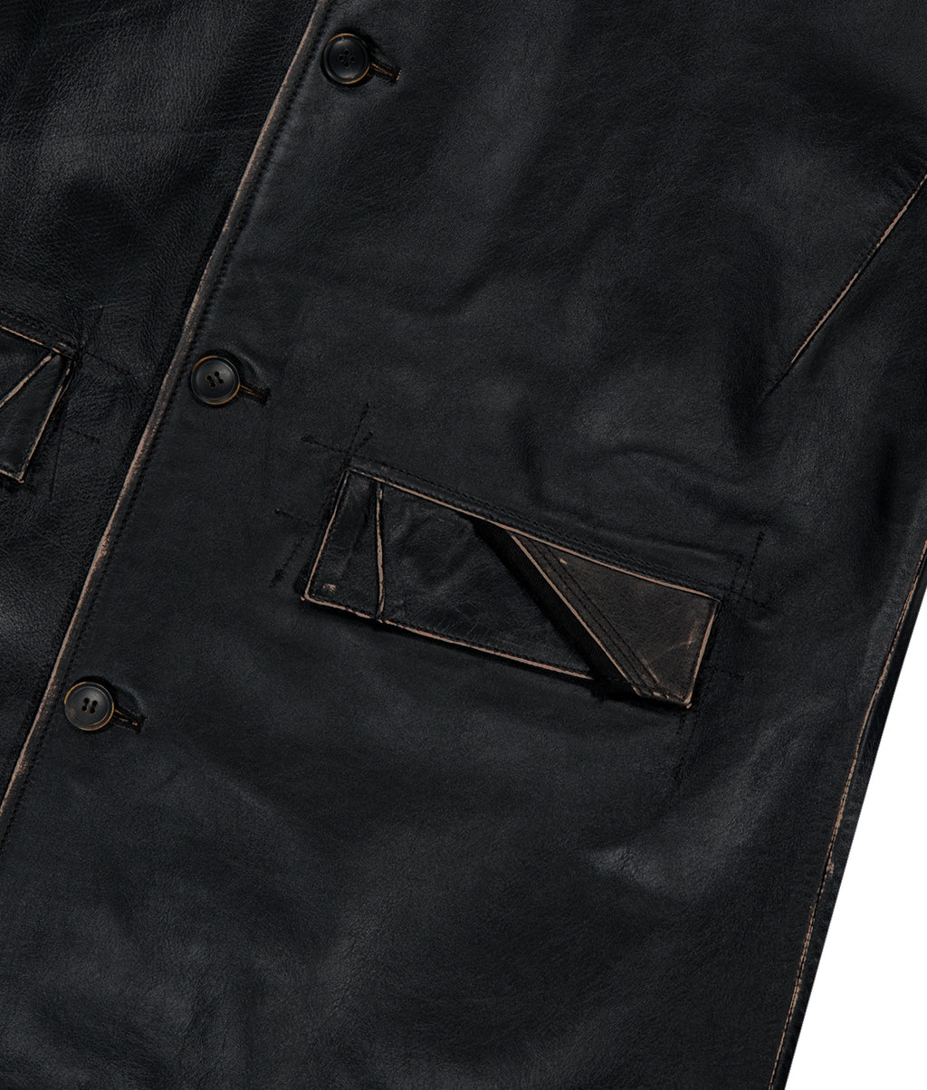 XLIM - Ep.8 01 Leather Jacket (Black) product image 9 | TRAB K-Fashion Australia