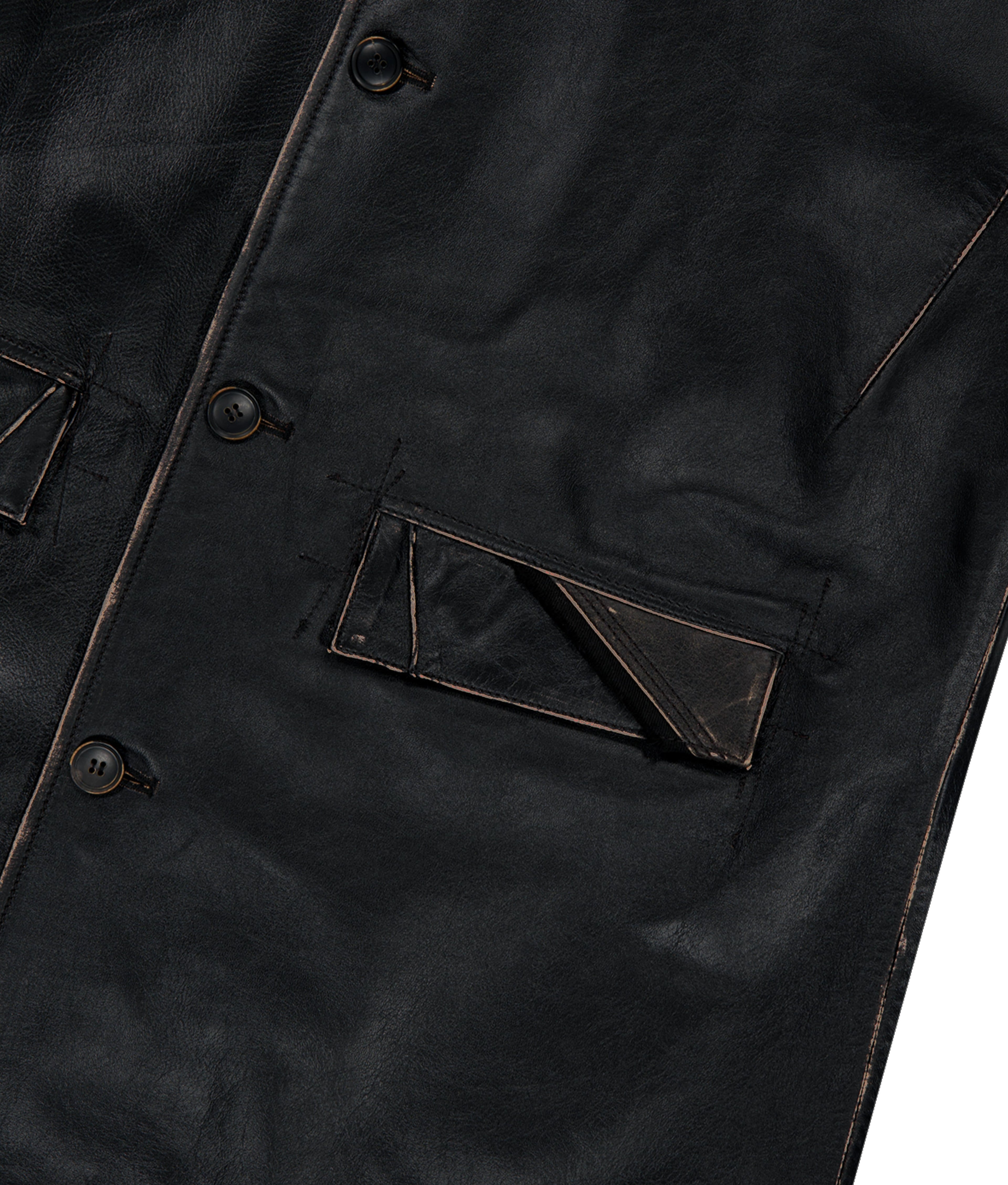 XLIM - Ep.8 01 Leather Jacket (Black) product image 9 | TRAB K-Fashion Australia