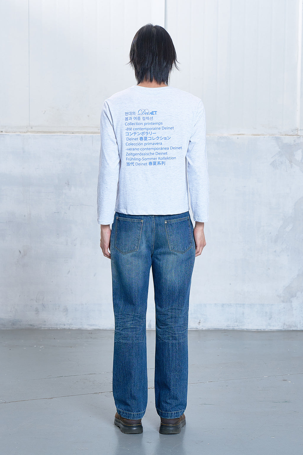 Deinet - Contemporary Long Sleeve (Light Grey) product image 3 | TRAB K-Fashion Australia
