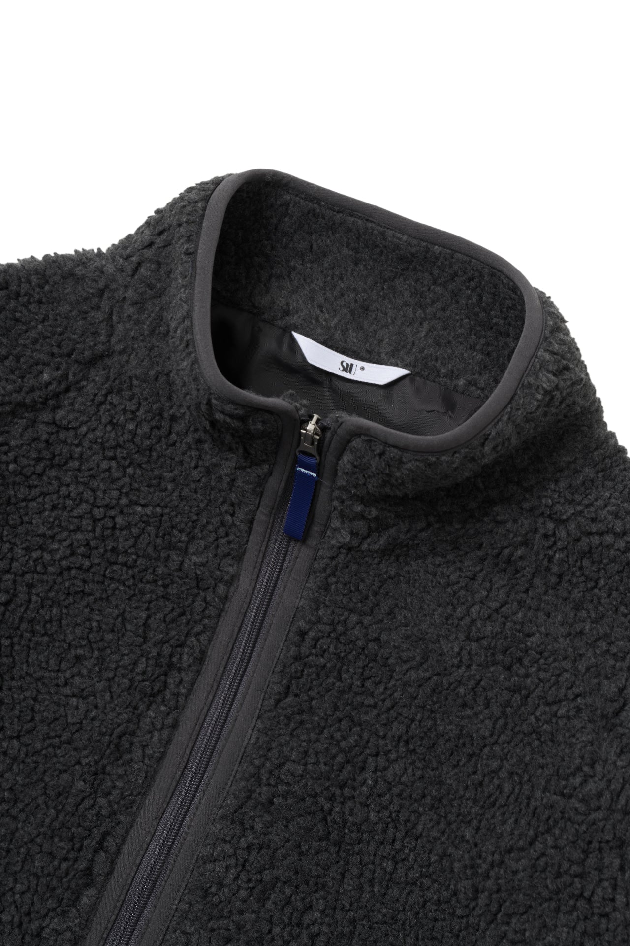 STU - Fleece Zip-Up Jacket In (Charcoal) product image 14 | TRAB K-Fashion Australia