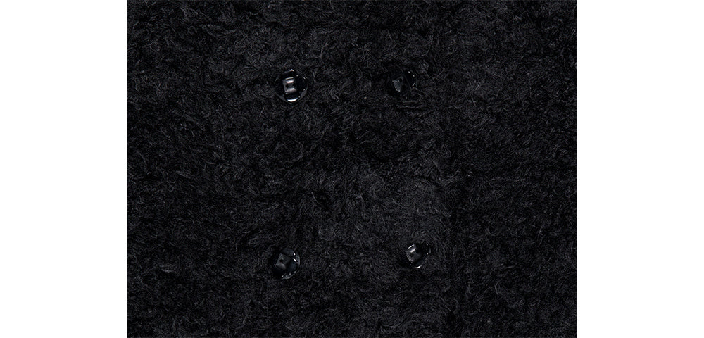 Coyseio - Hairy Fur Jacket (Black) product image 8 | TRAB K-Fashion Australia