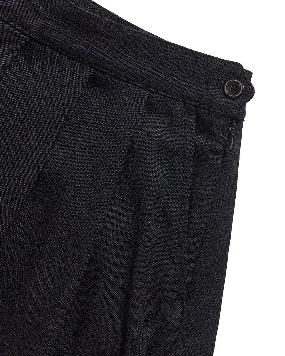 Eastlogue - Wanderer Pleated Skirt (Black Twill) product image 5 | TRAB K-Fashion Australia