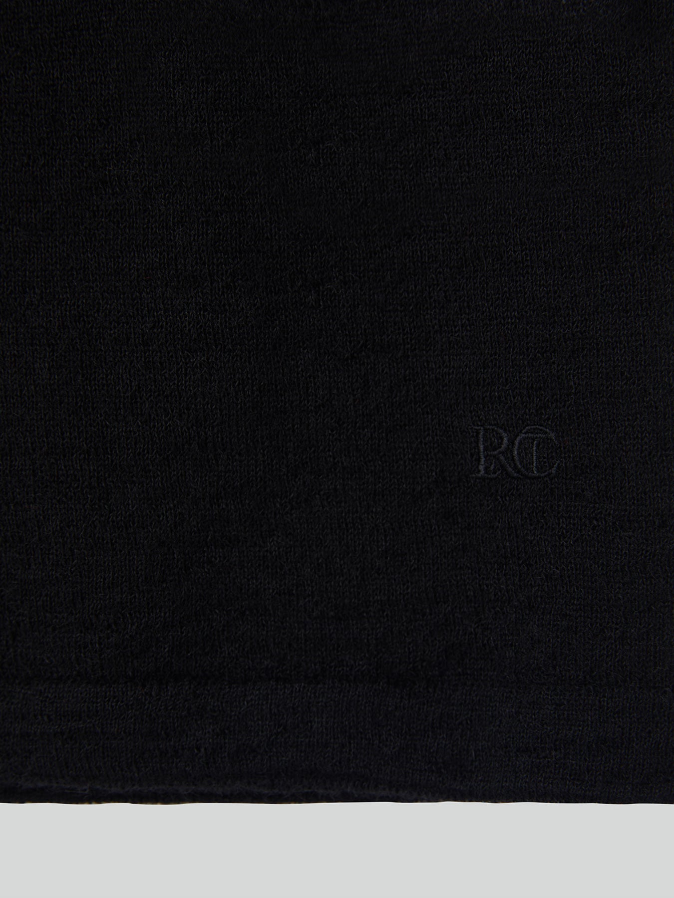 Recto - Rc Sheer Short Sleeve Knit Top (Black) product image 13 | TRAB K-Fashion Australia