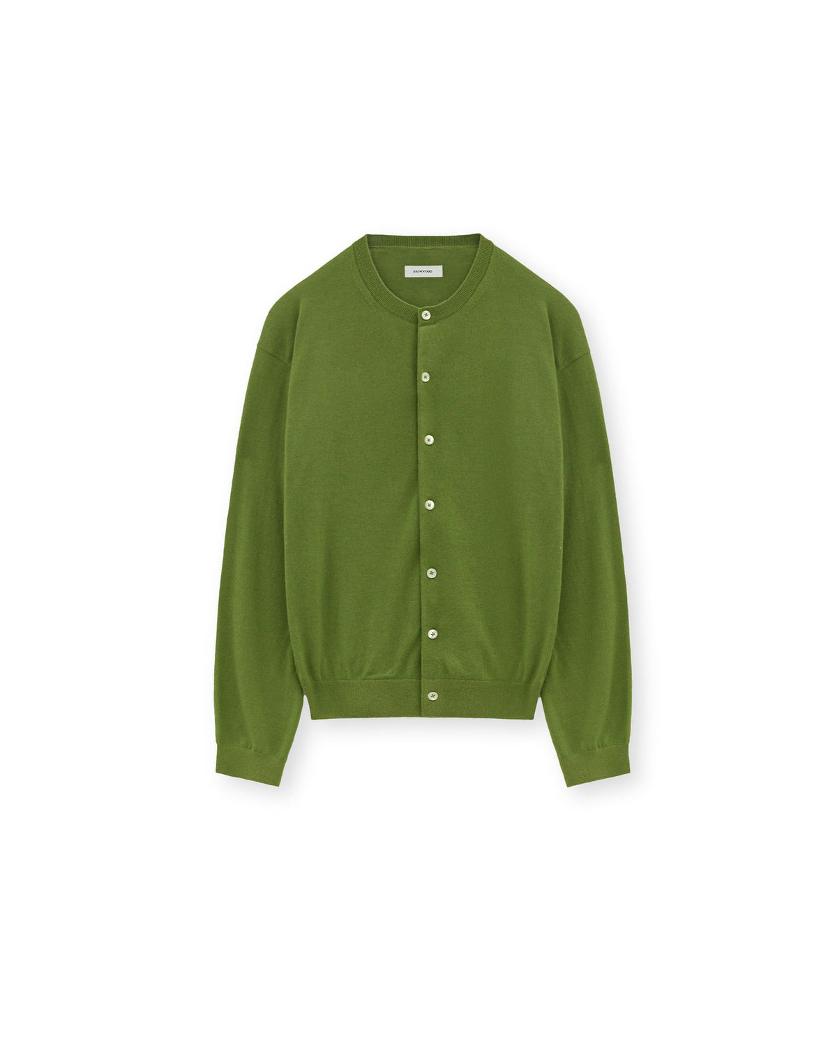 Brownyard - [Pre-Order – Ships October 14] Super Light Cashmere Round Cardigan (Green) product image 6 | TRAB K-Fashion Australia