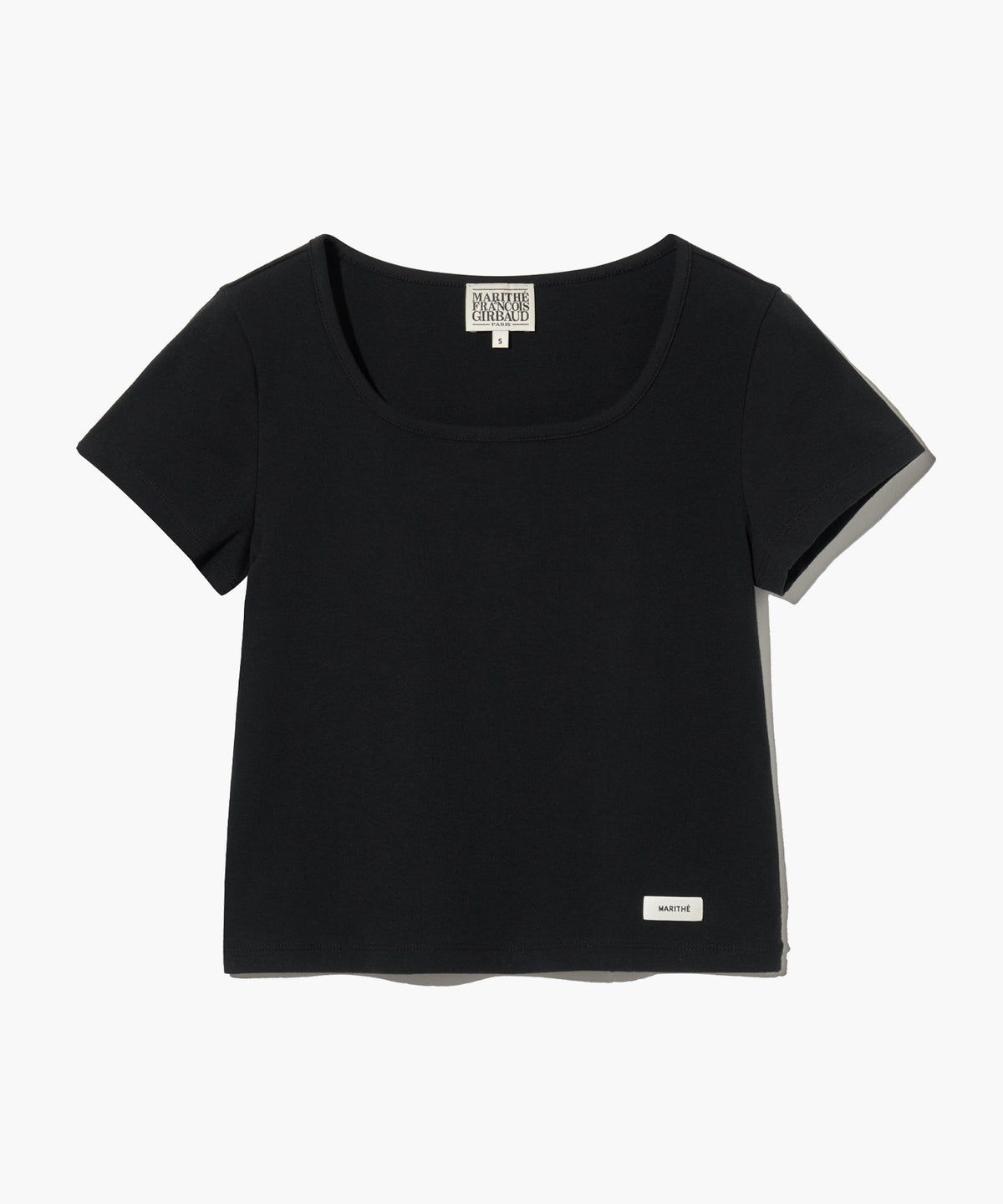 Marithe & Francois Girbaud - Basic Crop Tee (Black) product image 6 | TRAB K-Fashion Australia