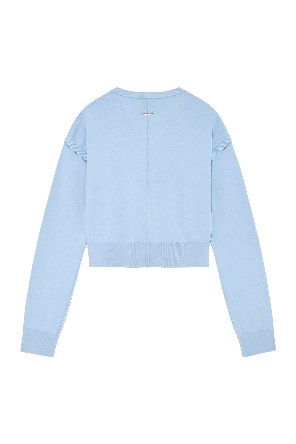 Matin Kim - Slit Detail Button Cardigan (Light Blue) product image 2 | TRAB K-Fashion Australia