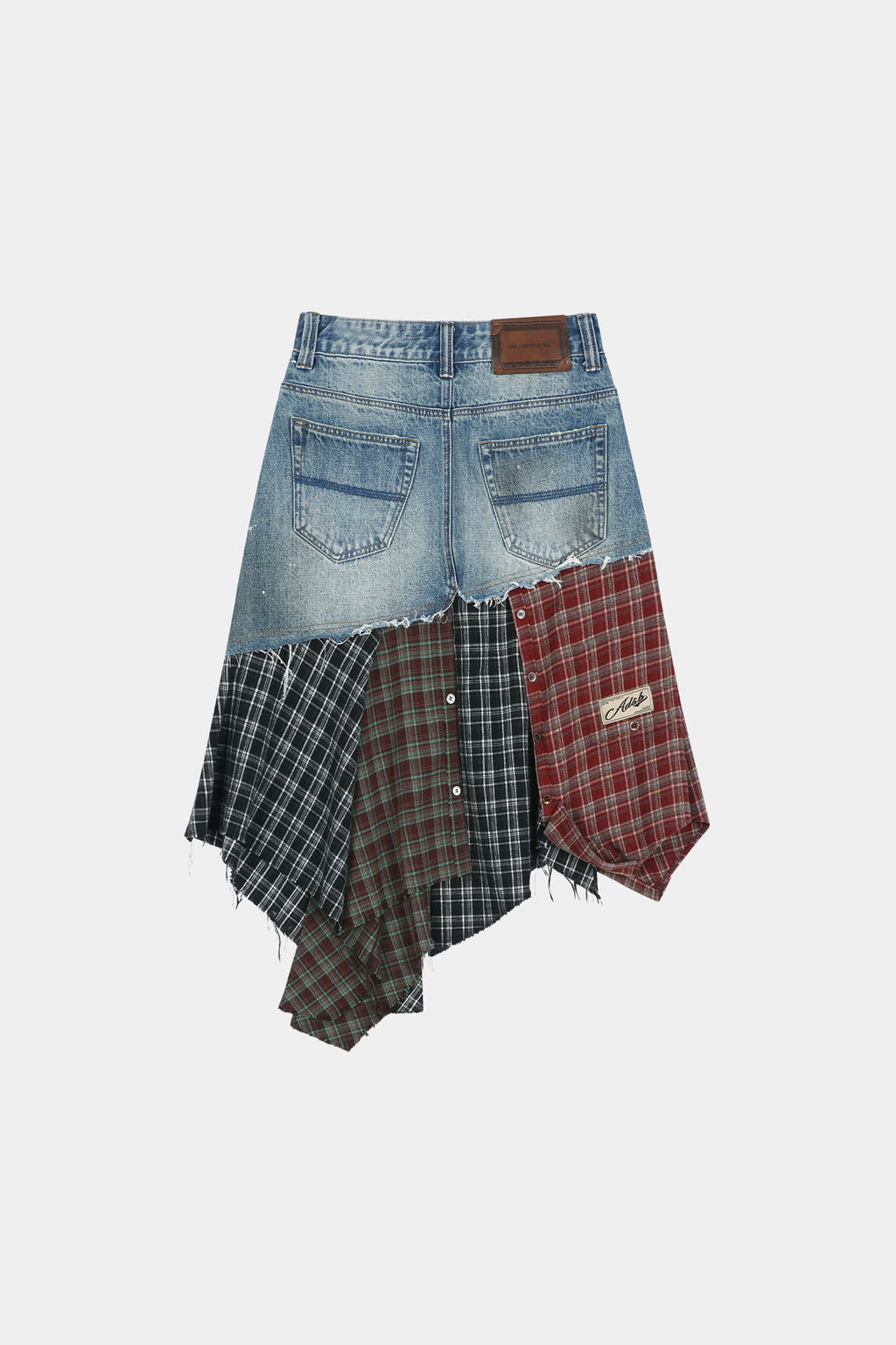 Andersson Bell - Denim Combination Shirt Patchwork Skirt (multi) (Multi) product image 12 | TRAB K-Fashion Australia