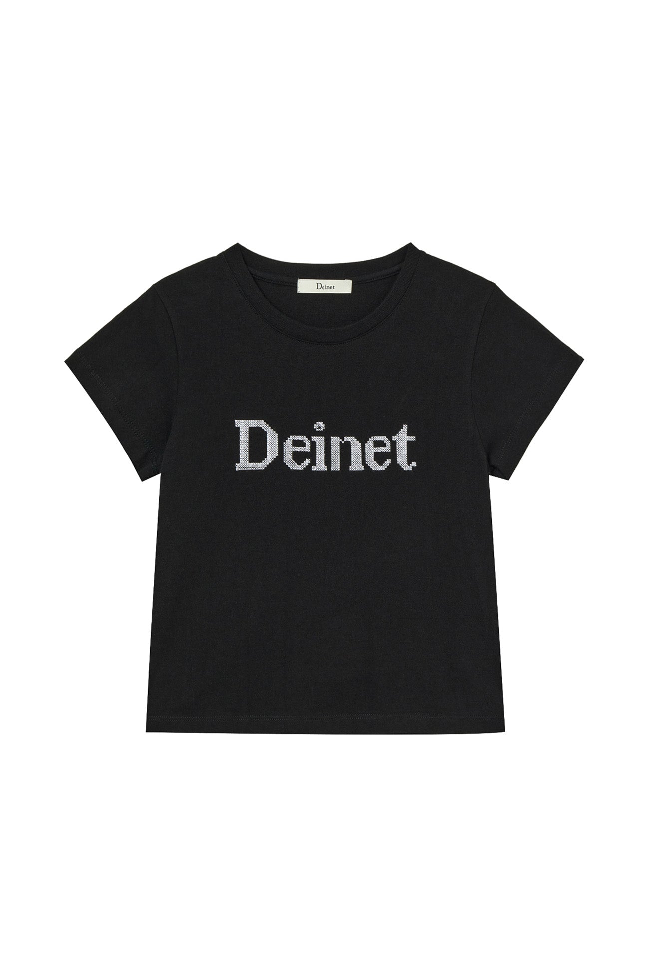 Deinet - Needle Point T-Shirt (Black) product image 1 | TRAB K-Fashion Australia