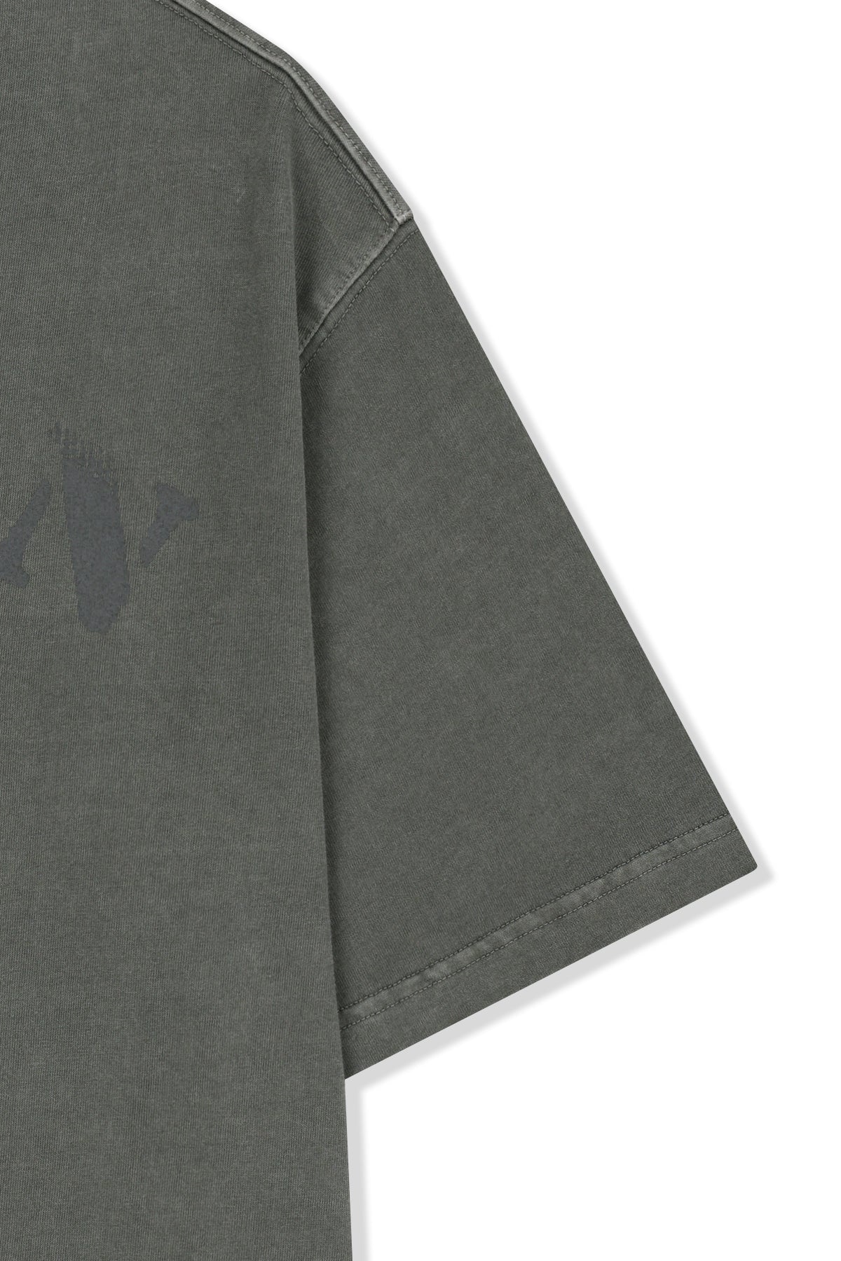 Matin Kim - Vintage Wahshed Overfit Top (Charcoal) product image 5 | TRAB K-Fashion Australia