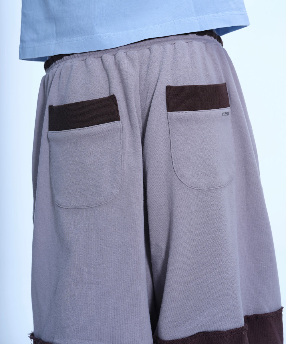 Coyseio - Pumpkin Sweat Shorts (Grey) product image 8 | TRAB K-Fashion Australia