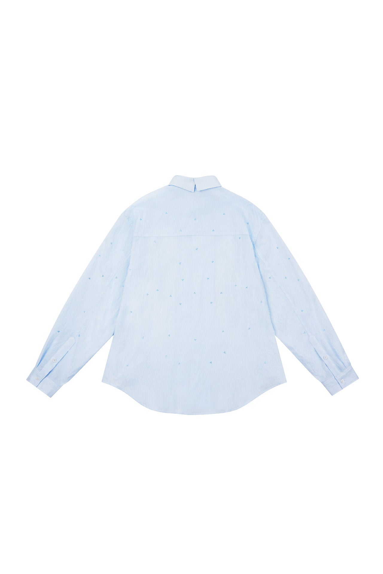 Stu - Crystal Stripe Shirt (Blue) product image 15 | TRAB K-Fashion Australia