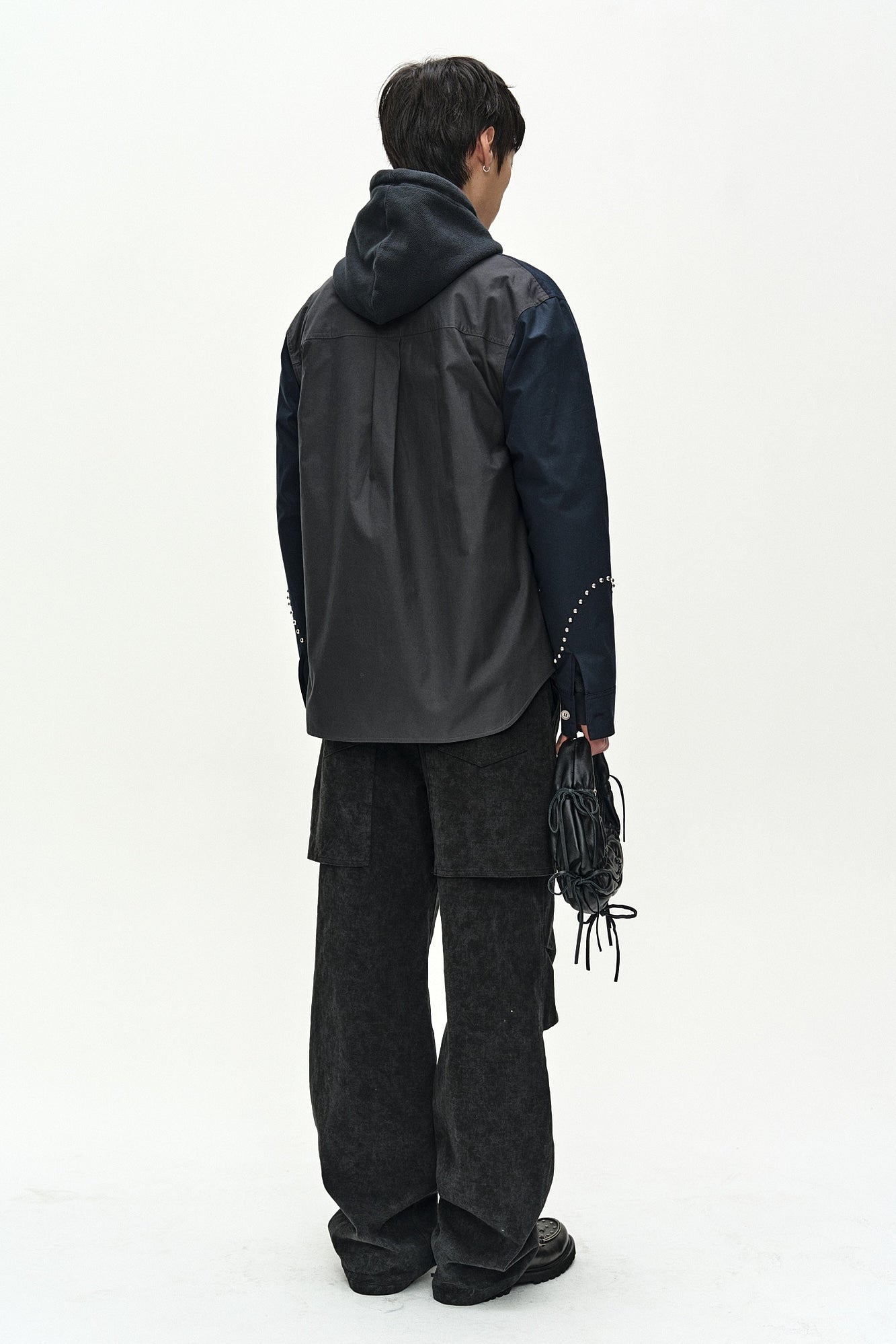 Andersson Bell - Roghen Studded Shirt (dark Navy) (Dark Navy) product image 3 | TRAB K-Fashion Australia