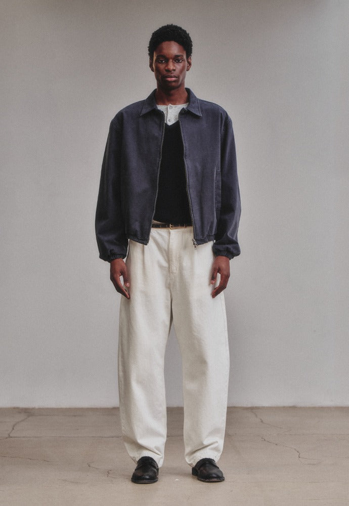 Art if acts - Washed Swing Jacket (Vintage Navy) product image 1 | TRAB K-Fashion Australia