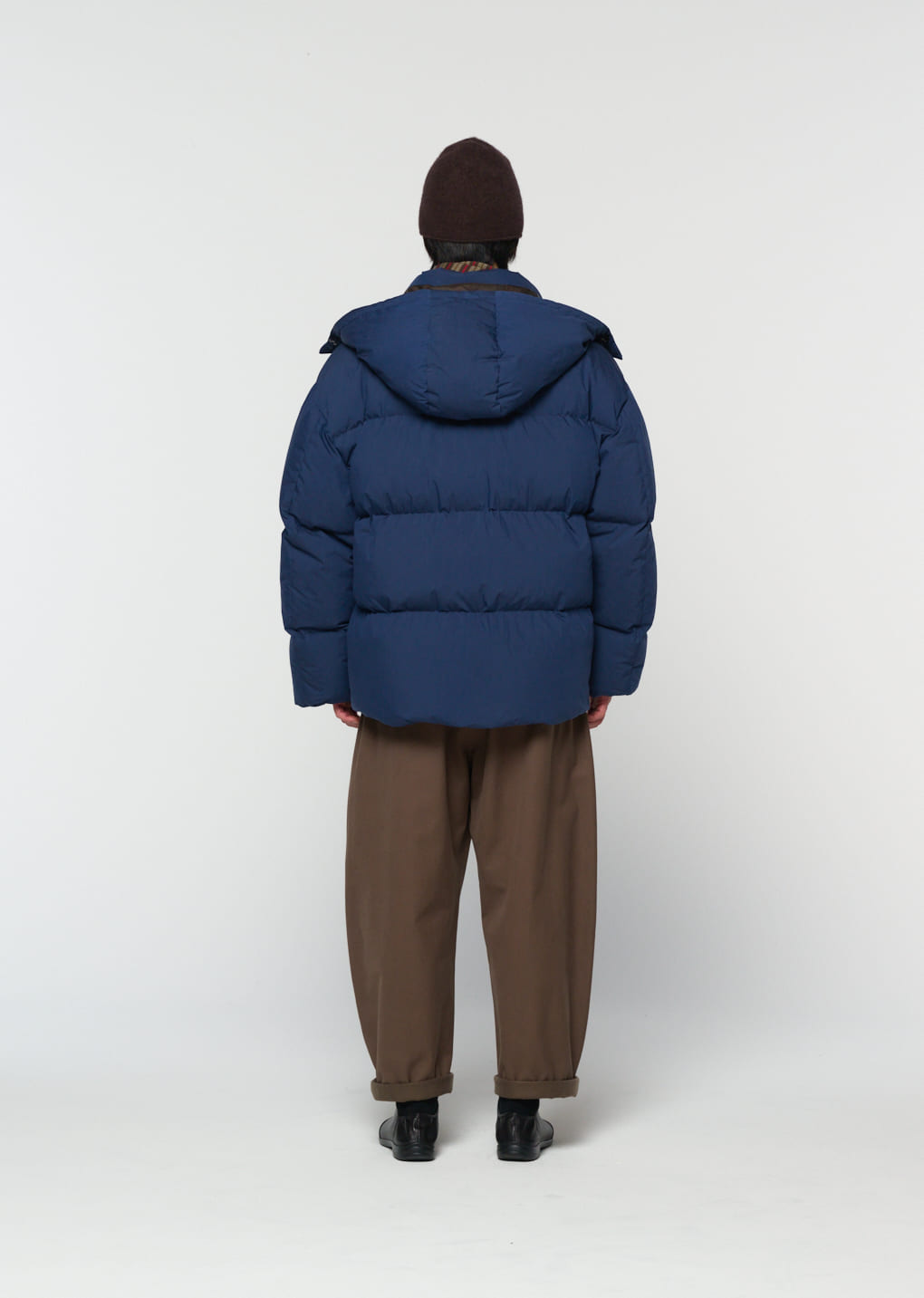 Amomento - [Pre-Order] mid down puffer (Blue) product image 4 | TRAB K-Fashion Australia
