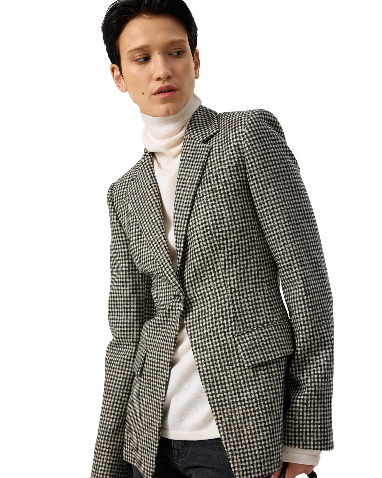 Kimhe Kim - Turtle Neck Sweater (Ivory) product image 9 | TRAB K-Fashion Australia