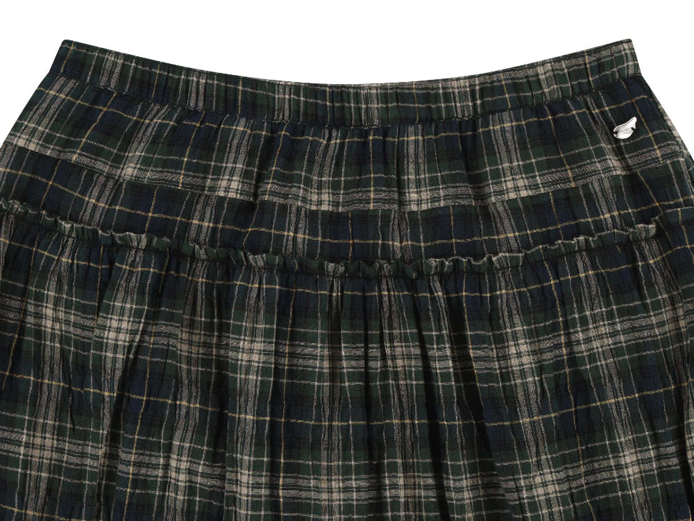 Coyseio - Shirring Midi Skirt Check product image 12 | TRAB K-Fashion Australia