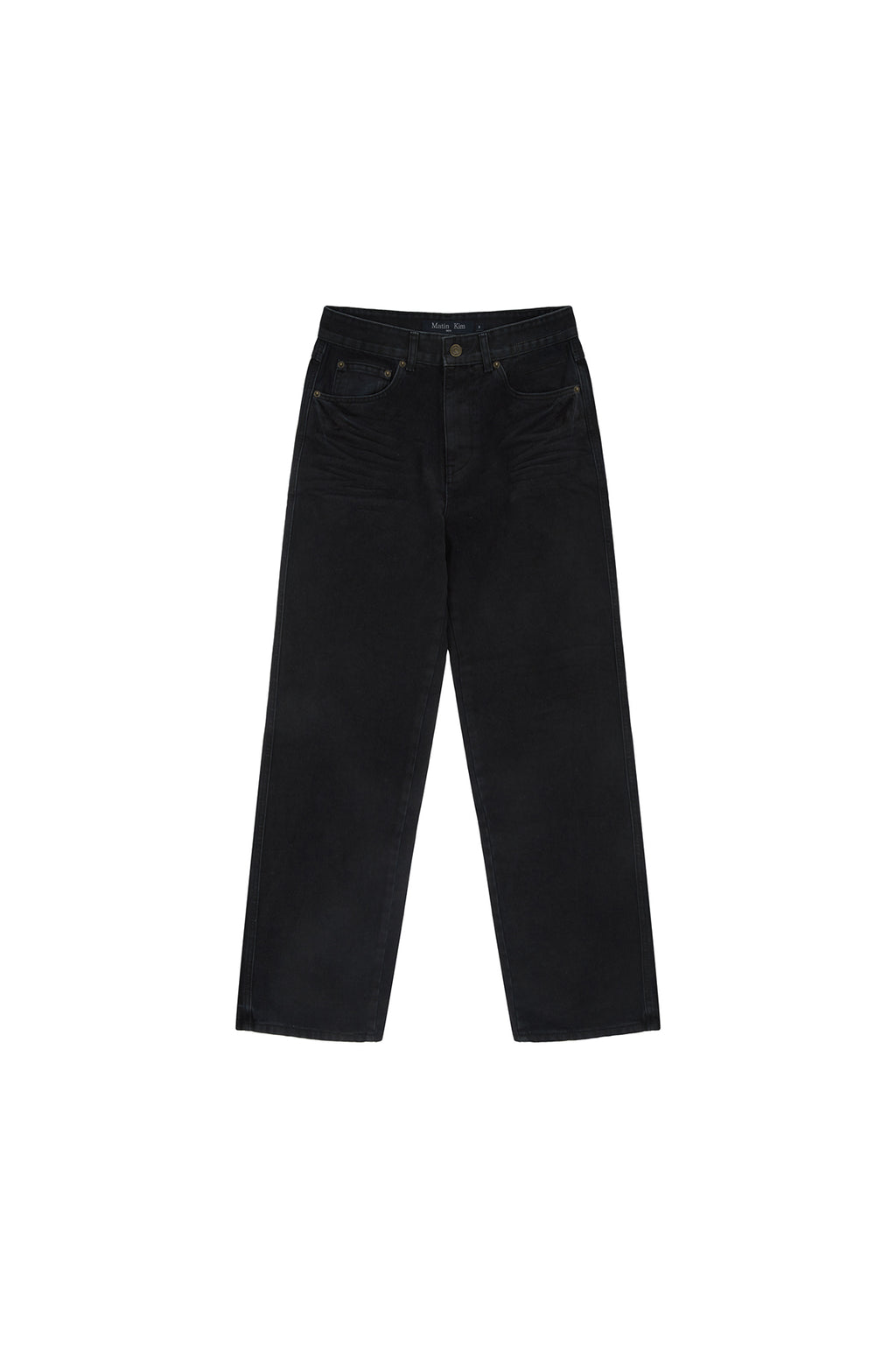 Matin Kim - Vintage Velvet Denim Pants (Blue) product image 11 | TRAB K-Fashion Australia