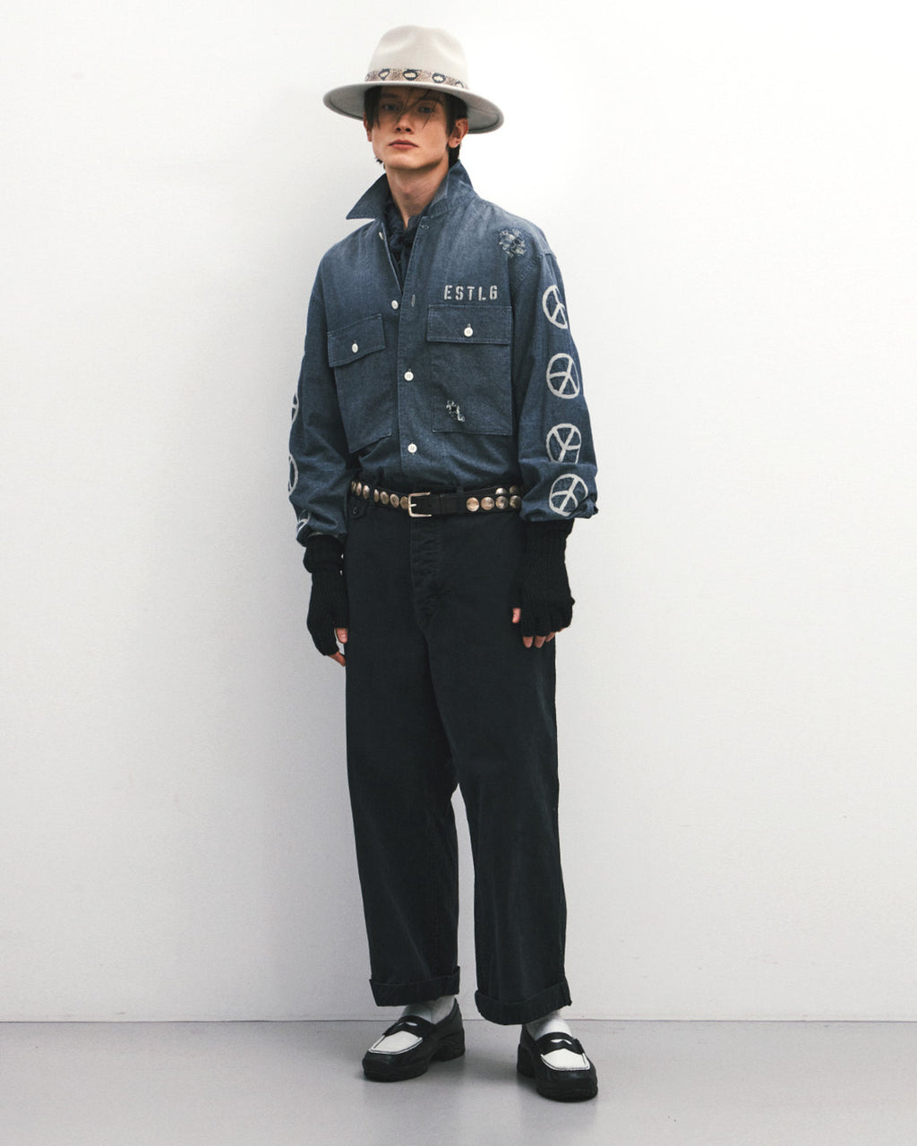 Eastlogue - Cattleman Chino Pants (Black Moleskin) product image 1 | TRAB K-Fashion Australia