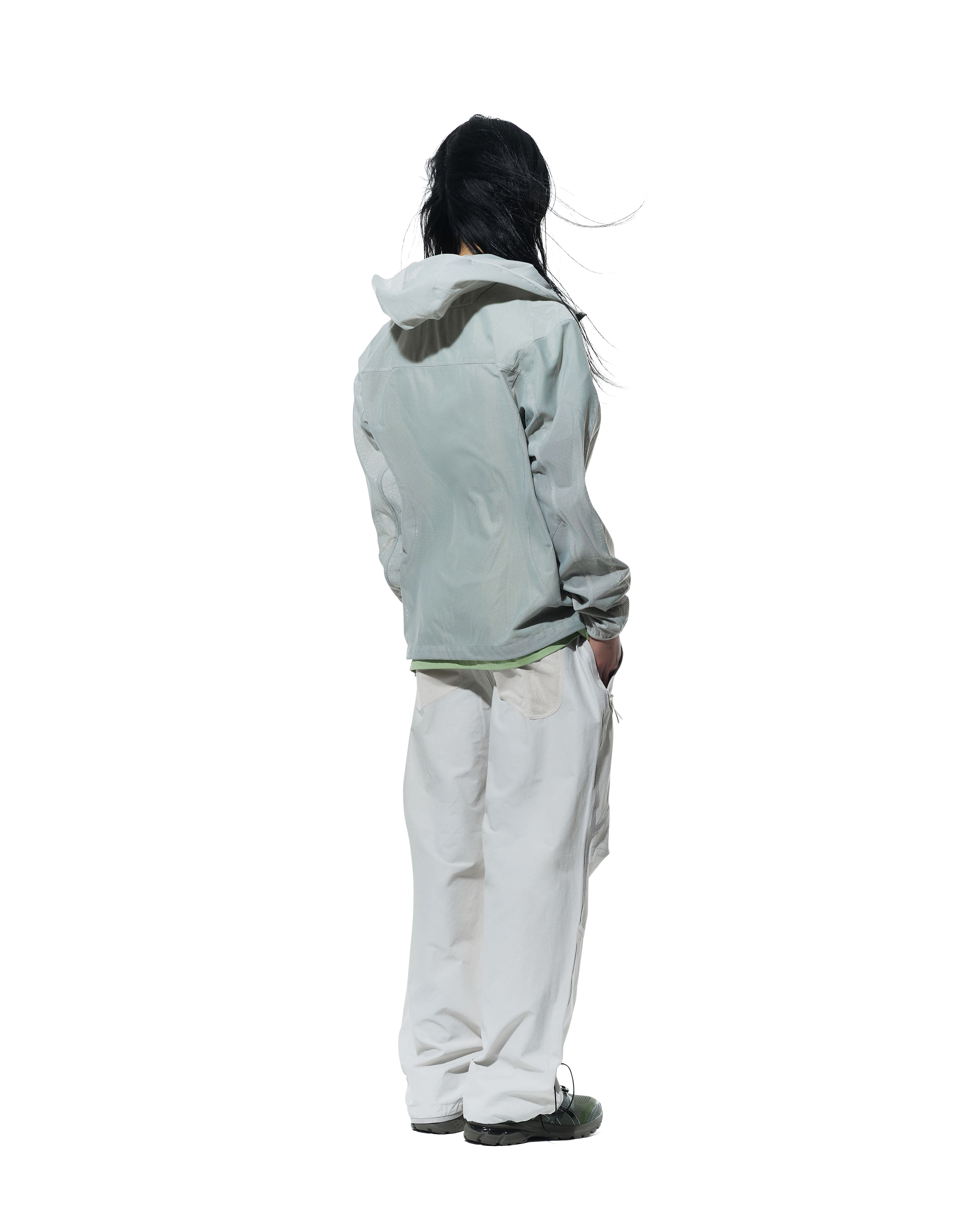 San San Gear - Zipper Mesh Jacket (Grey) product image 3 | TRAB K-Fashion Australia