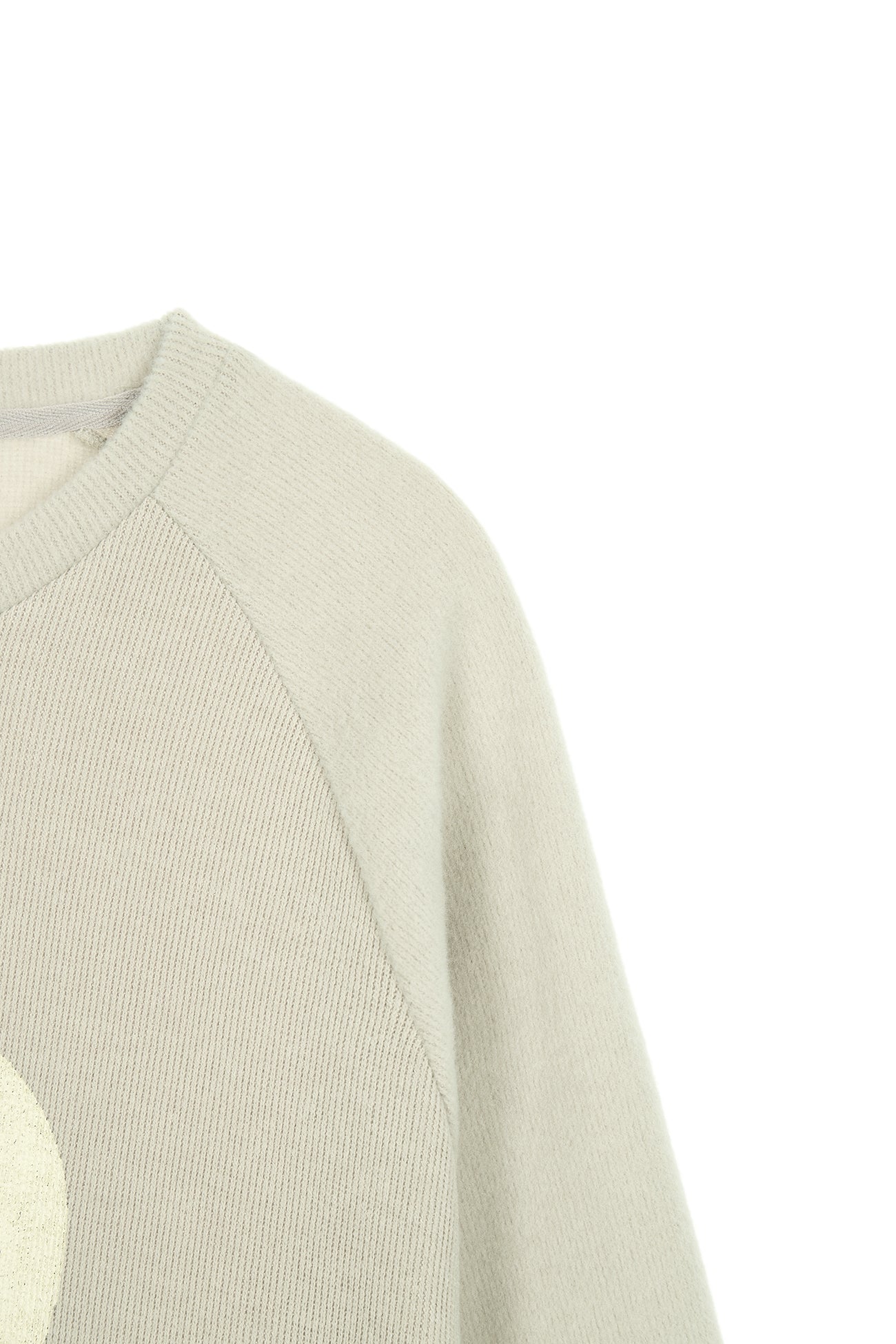 Deinet - Smooth D Logo Sweatshirts (Ash Beige) product image 5 | TRAB K-Fashion Australia