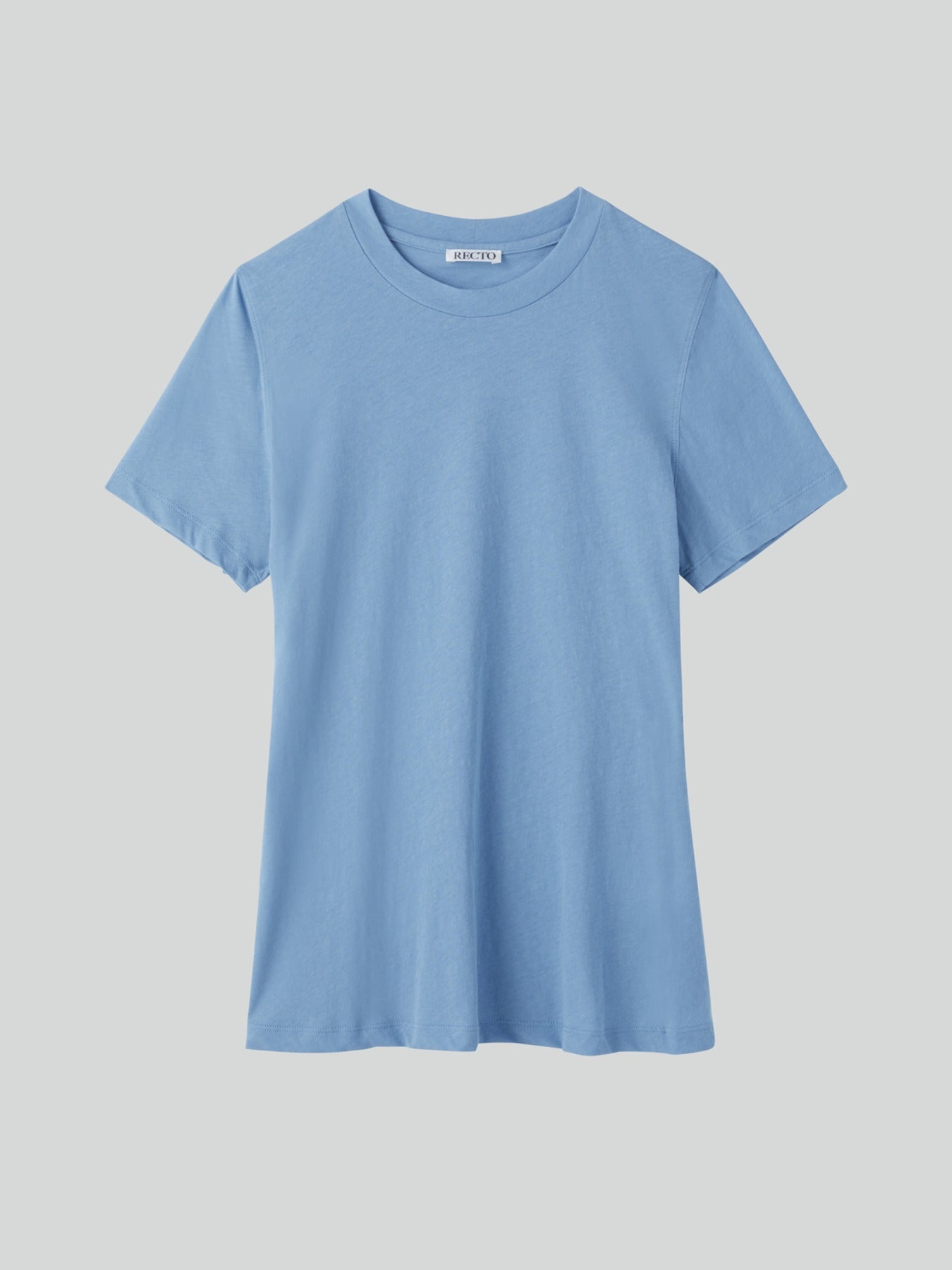 Recto - Long Length Slim Fit Top (Baby Blue) product image 1 | TRAB K-Fashion Australia