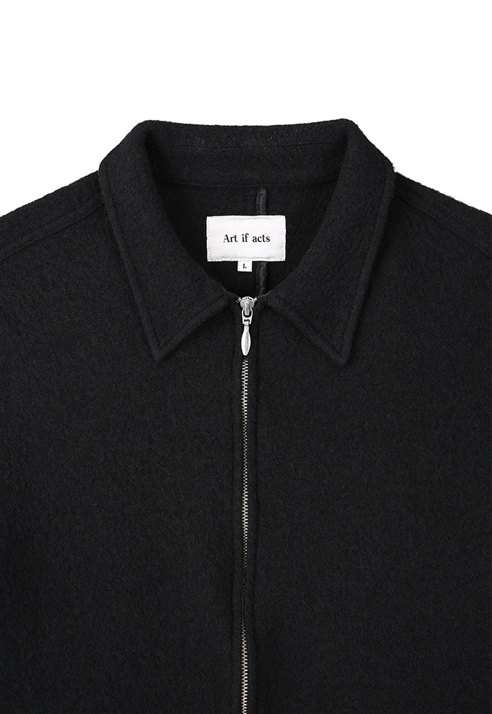 Art if acts - Washed Wool Sports Jacket (Black) product image 9 | TRAB K-Fashion Australia