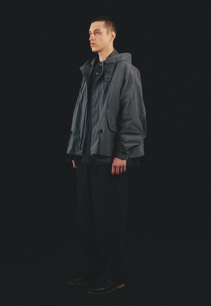 Art if acts - Cropped Fishtail Shield (Charcoal) product image 3 | TRAB K-Fashion Australia