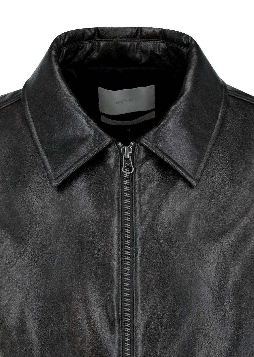 Amomento - Synthetic leather blouson (Black) product image 7 | TRAB K-Fashion Australia