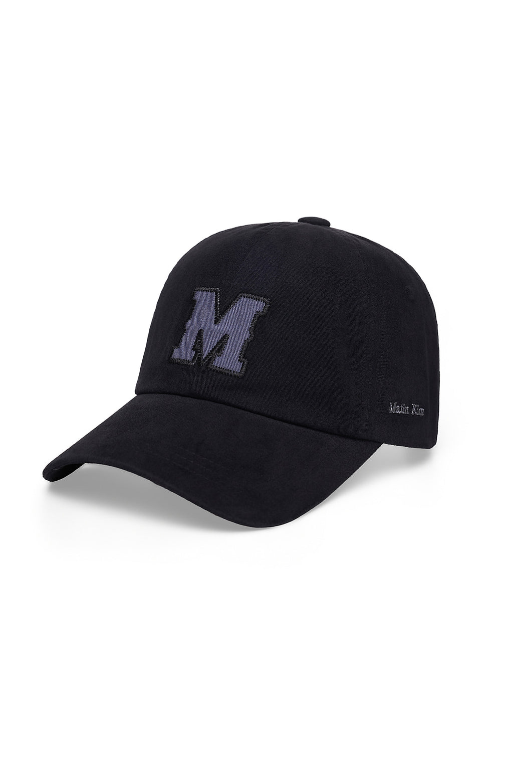 Matin Kim - Matin Initial Ball Cap (Dark Navy) product image 2 | TRAB K-Fashion Australia