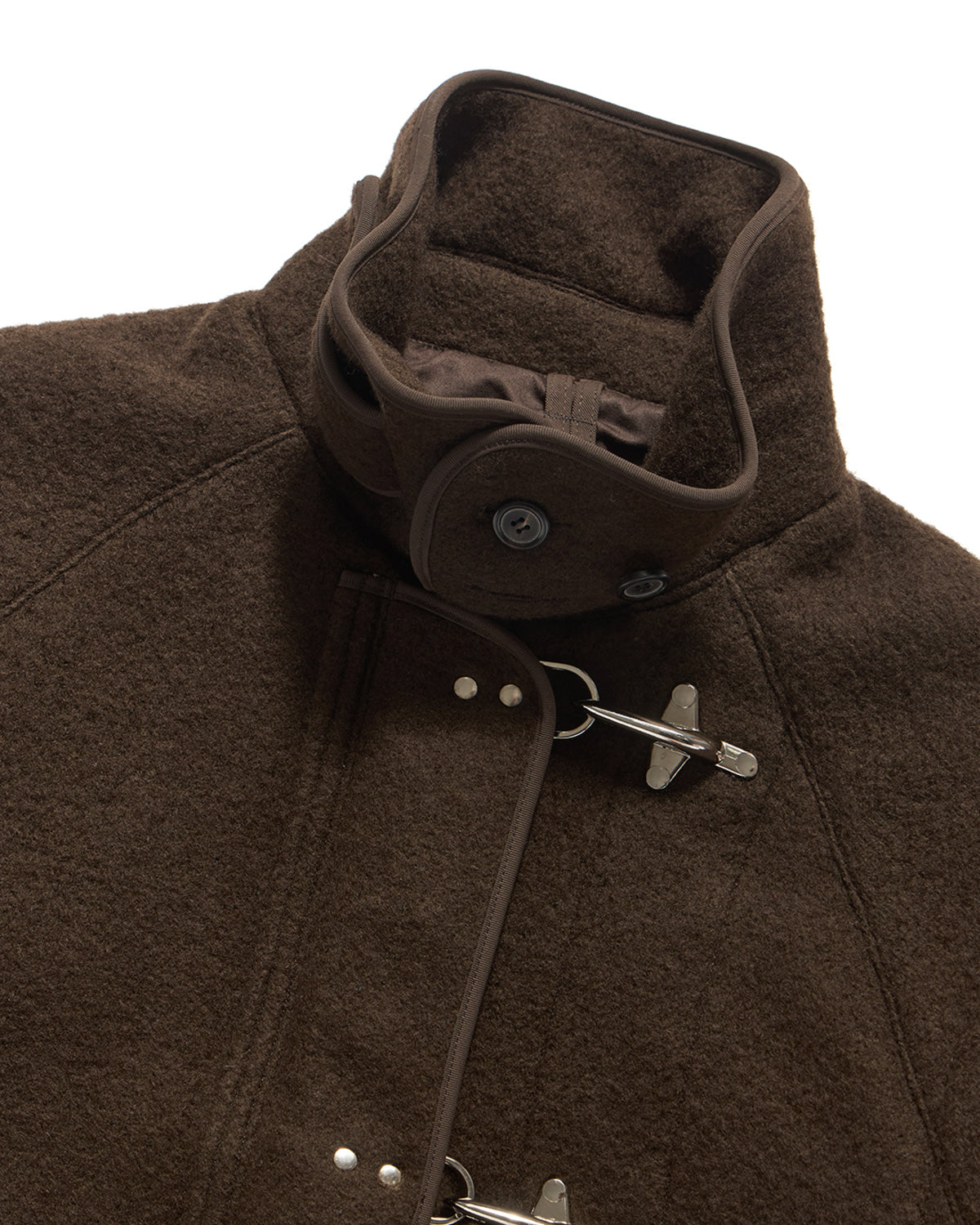 Eastlogue - Balloon Fireman Jacket (Olive Brown) product image 8 | TRAB K-Fashion Australia