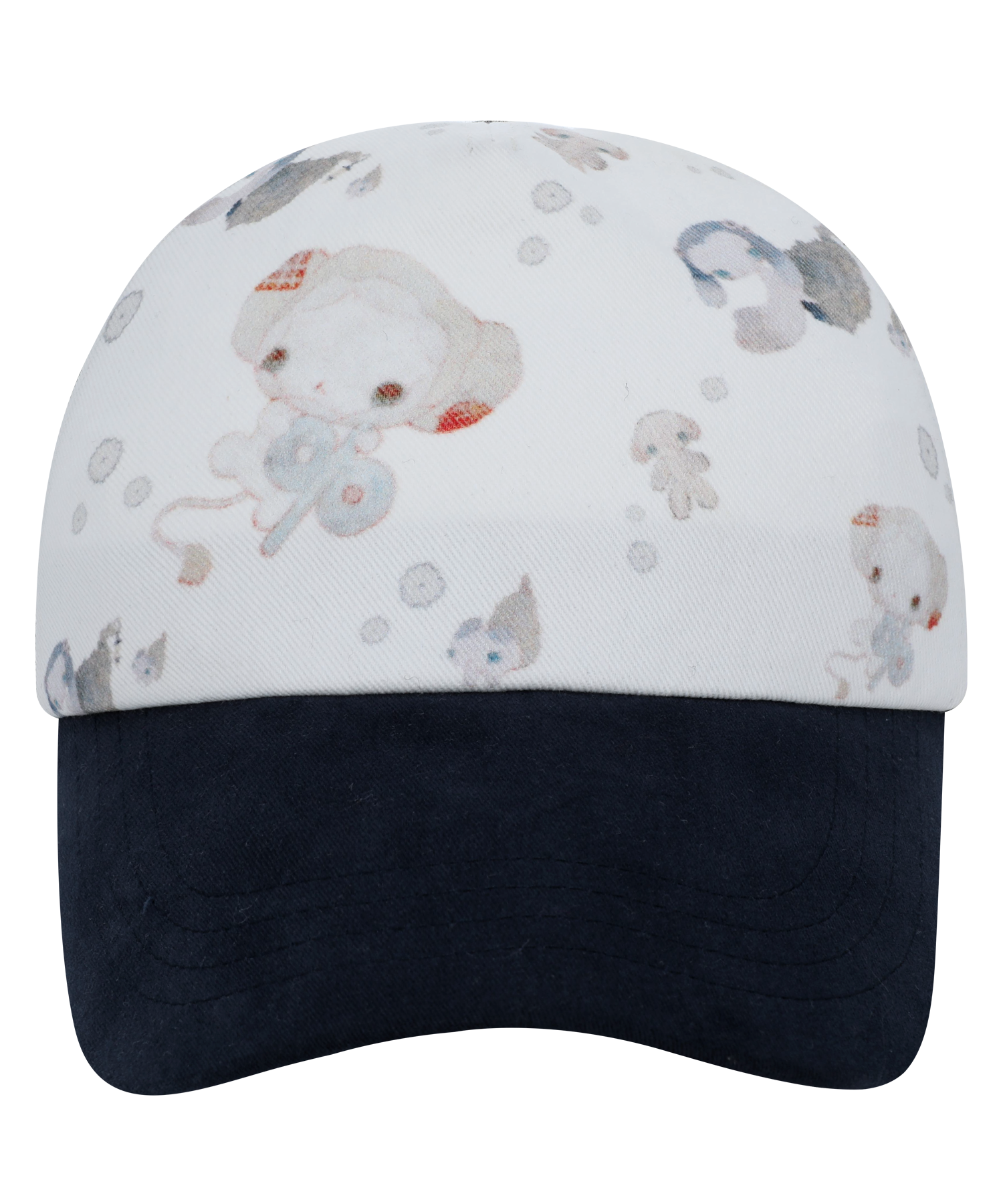 Coyseio - Tiny Whirl Mesh Cap (Navy) product image 1 | TRAB K-Fashion Australia