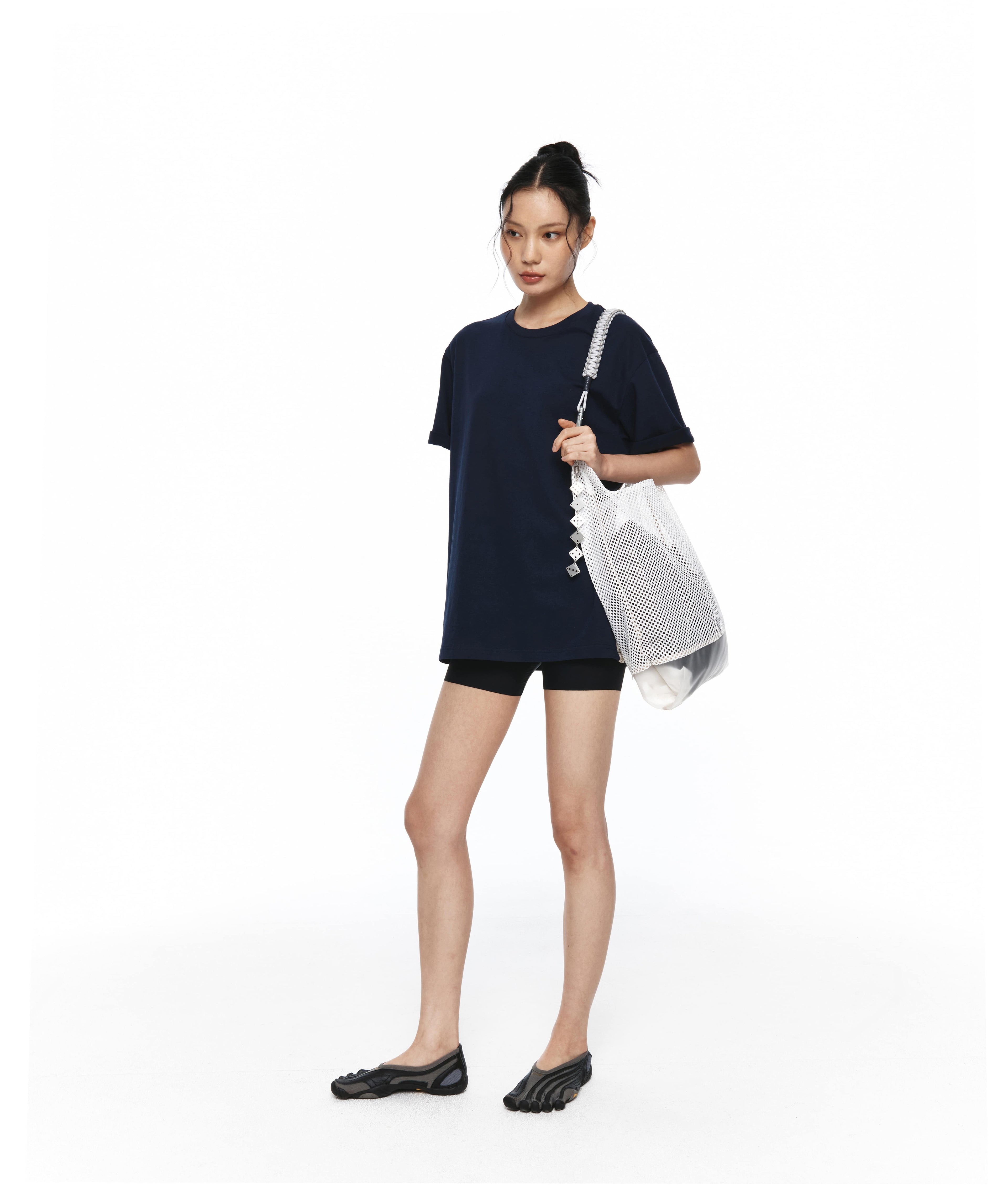 XLIM - Ep.7 01 Synopsis Mesh Bag (Off White) product image 6 | TRAB K-Fashion Australia