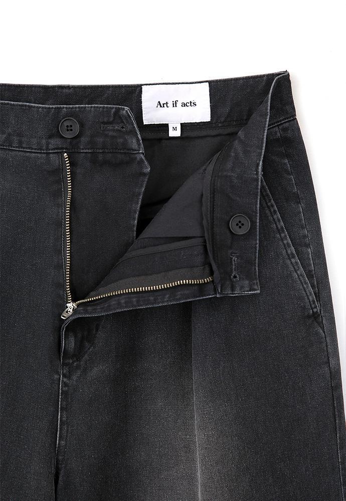 Art if acts - Brushed Chino Pants (Faded Black) product image 11 | TRAB K-Fashion Australia