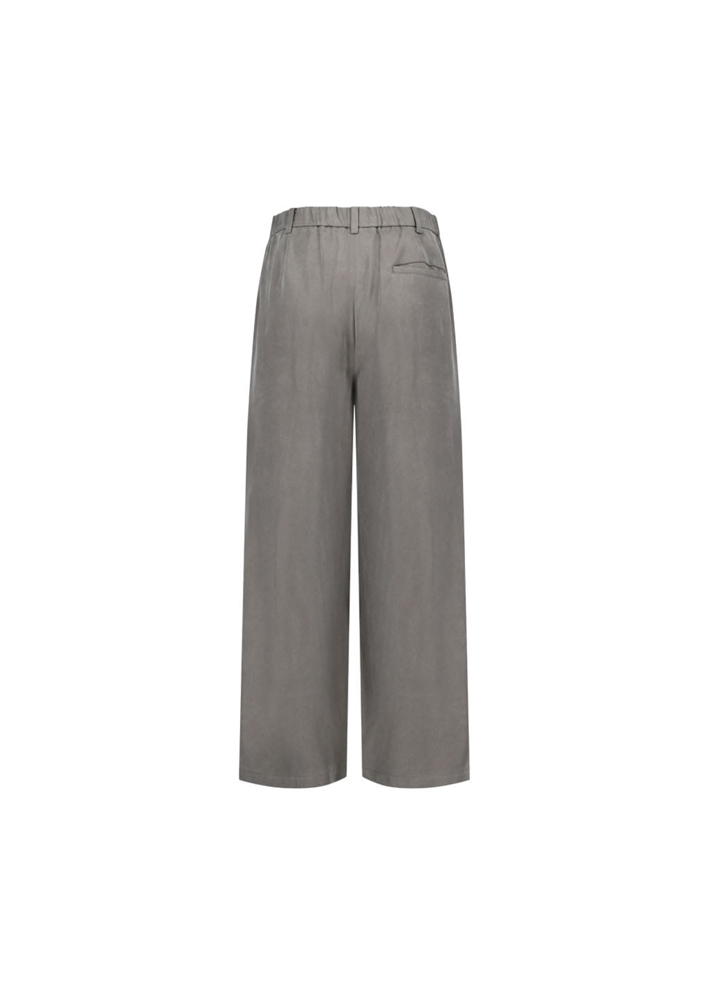 Amomento - Men's Cupro Two Tuck Wide Pants (Grey) product image 6 | TRAB K-Fashion Australia