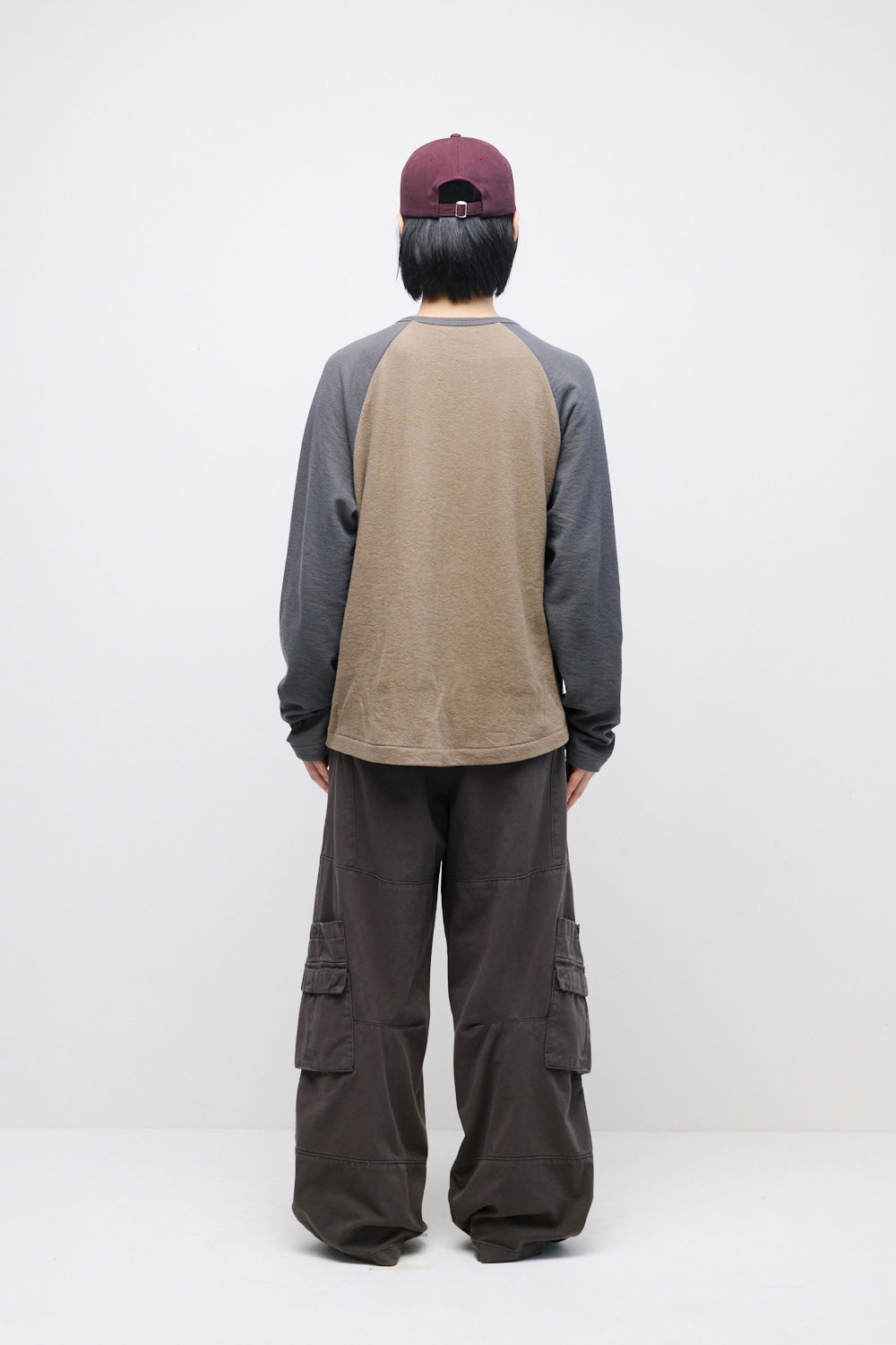 Hatchingroom - Raglan Tee Moss (Charcoal/Desert) product image 6 | TRAB K-Fashion Australia
