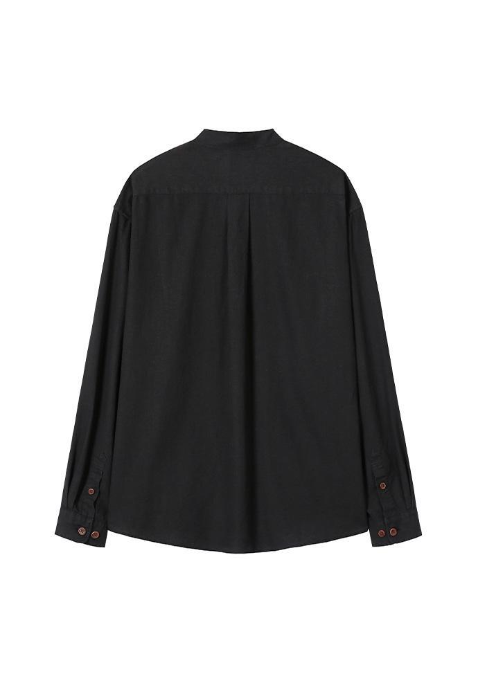 Art if acts - Linen Oriental Jacket (Black) product image 8 | TRAB K-Fashion Australia
