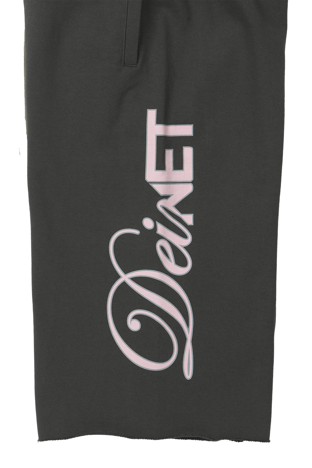 Deinet - Dn Script Sweat Bermuda Pants (Charcoal) product image 14 | TRAB K-Fashion Australia
