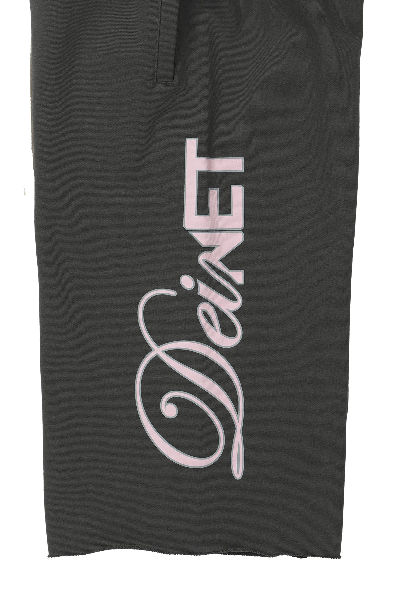 Deinet - Dn Script Sweat Bermuda Pants (Charcoal) product image 14 | TRAB K-Fashion Australia