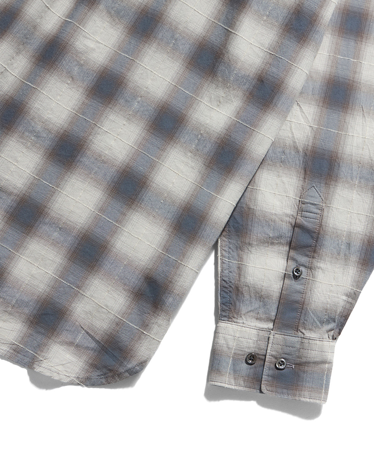 Eastlogue - Holiday Shirts (L.grey & Blue Check) product image 9 | TRAB K-Fashion Australia