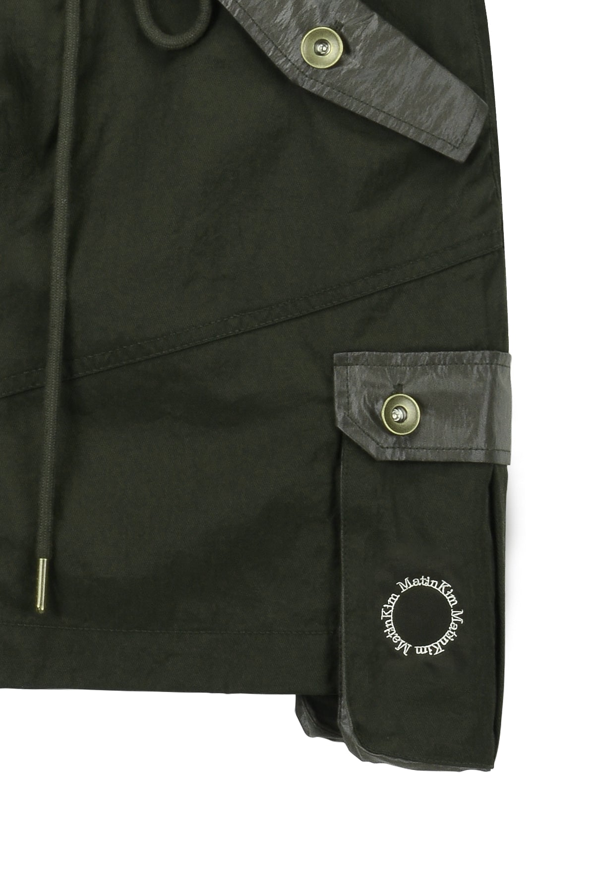 Matin Kim - Cargo Mini Skirt (Khaki) product image 4 | TRAB K-Fashion Australia